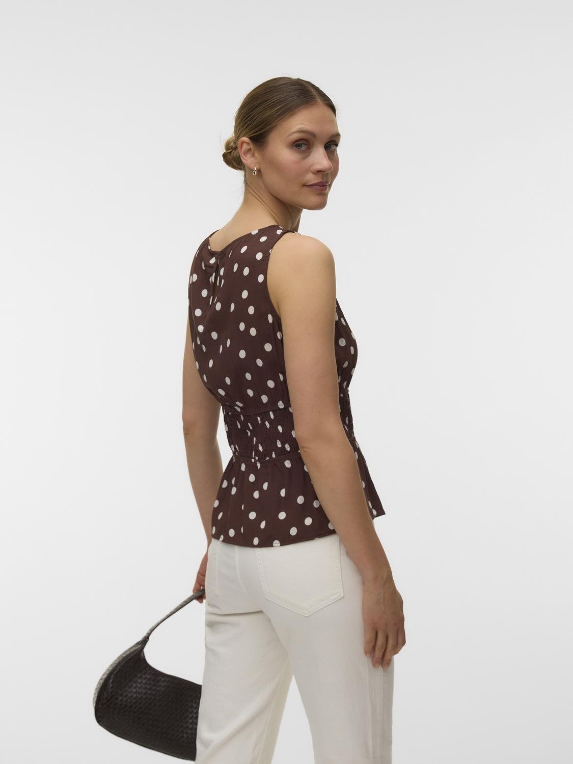 VMELISA Top - Chocolate Martini - VERO MODA & VILA Bergvik